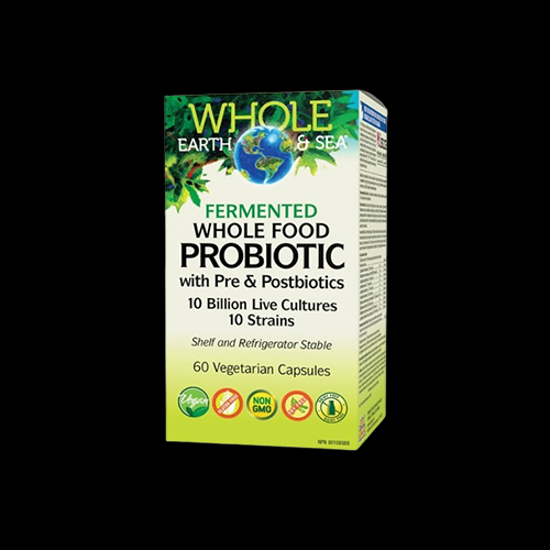 Natural Factors Earth & Sea Probiotic with Pre and Postbiotics