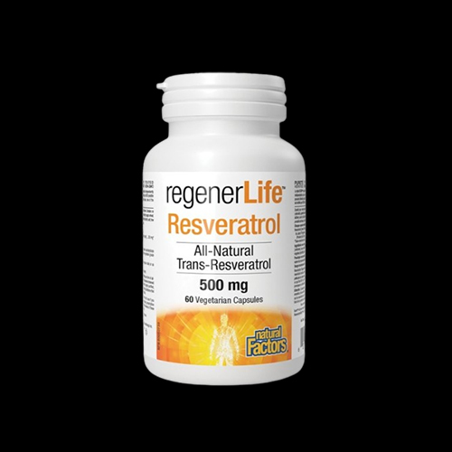 Natural Factors RegenerLife Resveratrol 500mg
