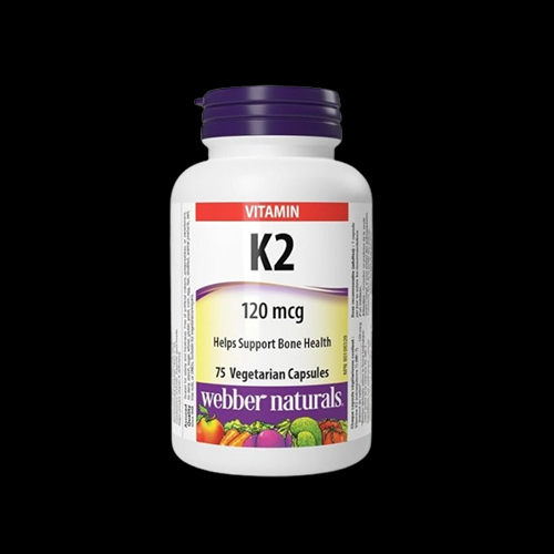 Webber Naturals Vitamin K2 120mcg