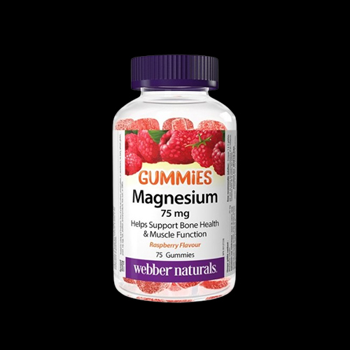 Webber Naturals Gummies Magnesium 75mg