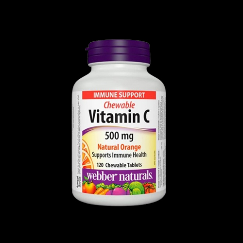 Webber Naturals Chewable Vitamin C 500mg