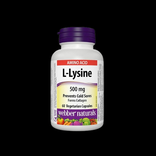 Webber Naturals L-Lysine 500 mg