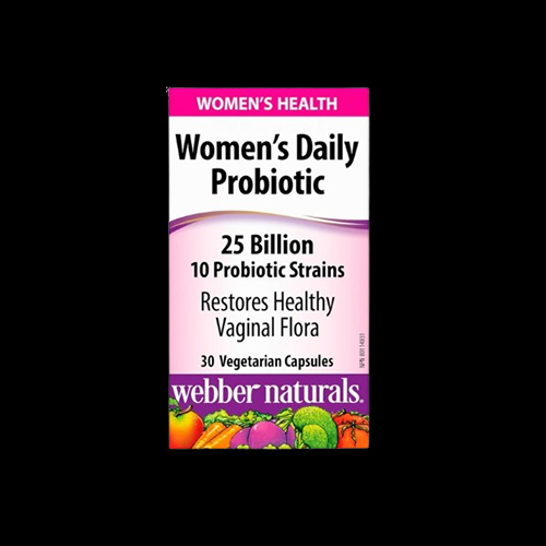 Webber Naturals Women's Daily Probiotic 25 Billion