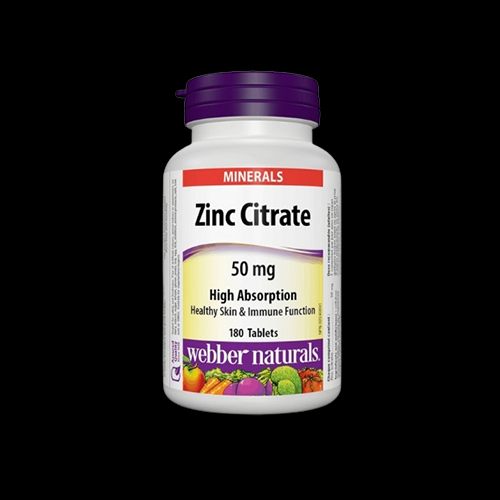 Webber Naturals Zinc Citrate 50mg