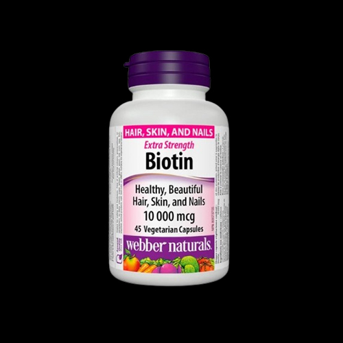 Webber Naturals Biotin 10 000 mcg Extra Strength