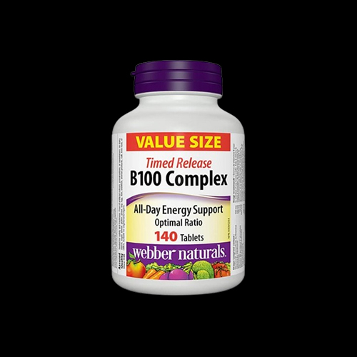 Webber Naturals Vitamin B100 Complex Timed Release