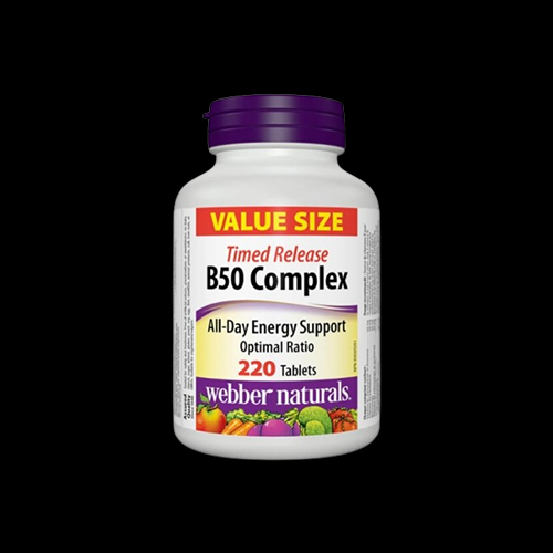 Webber Naturals Vitamin B50 Complex Timed Release