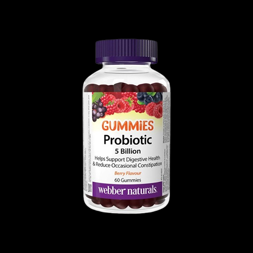 Webber Naturals Probiotic 5 Billion Gummies