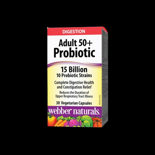 Webber Naturals Probiotic 15 Billion Adult 50+