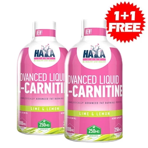 Haya Labs 1+1 FREE Advanced Liquid L-Carnitine