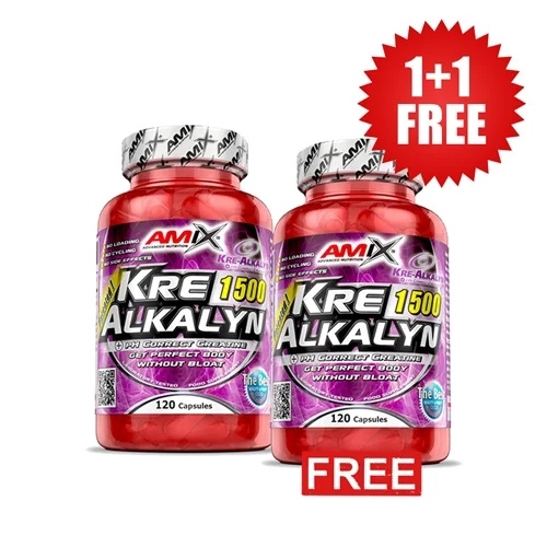 Amix Nutrition 1+1 FREE AMIX Kre-Alkalyn ® 120 capsules