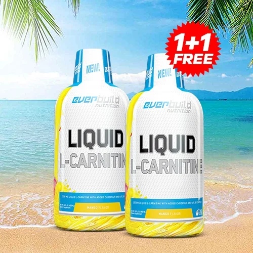 Everbuild 1+1 FREE Liquid L-Carnitine + Chromium / 1500 mg