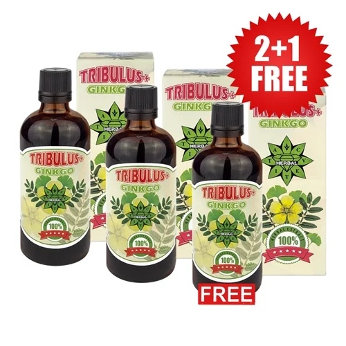 Cvetita Herbal 2+1 FREE TRIBULUS + GINKGO 100 ml