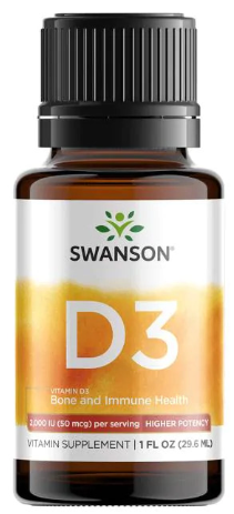 Swanson Vitamin D3 Liquid Drops