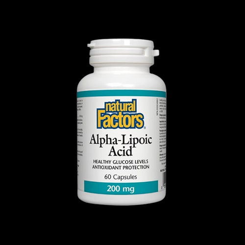 Natural Factors Alpha Lipoic Acid 200 mg