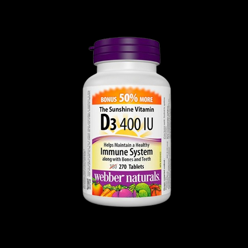 Webber Naturals Vitamin D3 400 iu