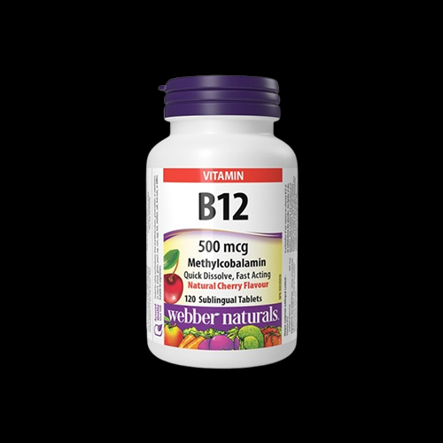 Webber Naturals Vitamin B12 500mcg