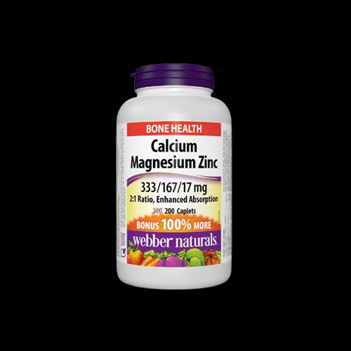 Webber Naturals Calcium Magnesium Zinc
