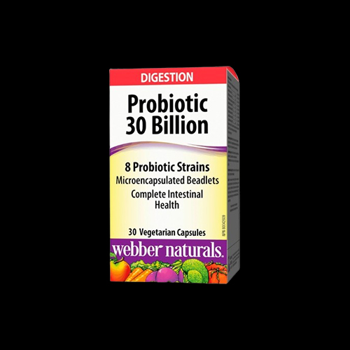 Webber Naturals Probiotic 30 billion / 8 Probiotic Strains Probiotic /