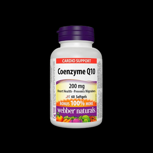 Webber Naturals Coenzyme Q10 200mg