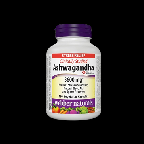 Webber Naturals Ashwagandha 3600mg