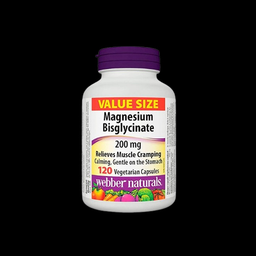 Webber Naturals Magnesium Bisglycinate 200mg
