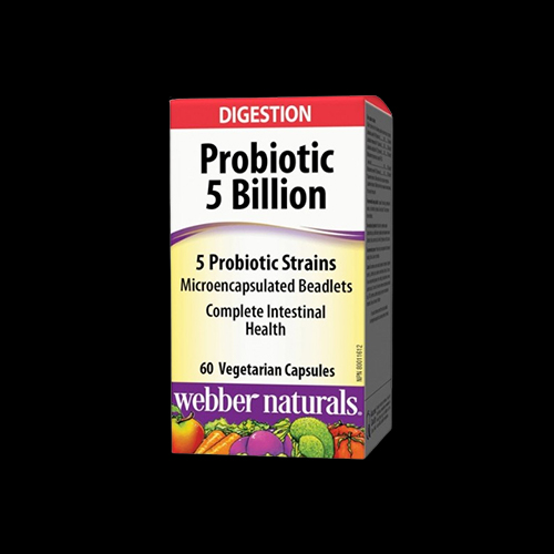 Webber Naturals PROBIOTIC 5 BILLION Active probiotics
