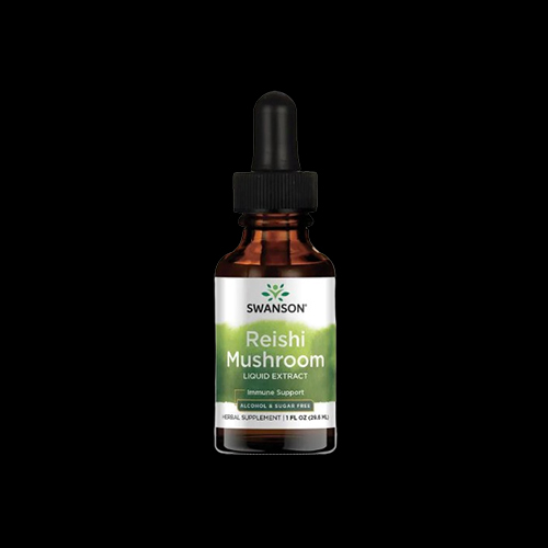 Swanson Reishi Mushroom Liquid Extract (Alcohol- & Sugar-Free)