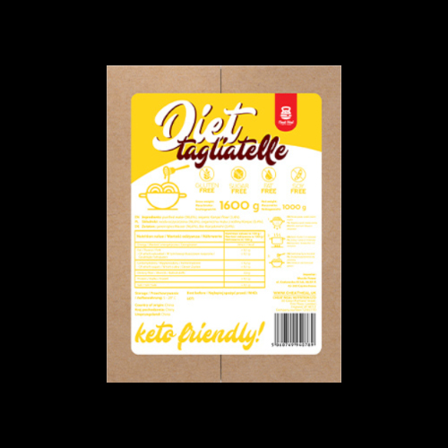 Cheat Meal Diet Tagliatelle | Keto Friendly Konjac