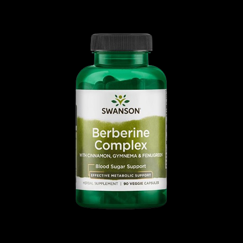 Swanson Berberine Complex with Cinnamon, Gymnema & Fenugreek