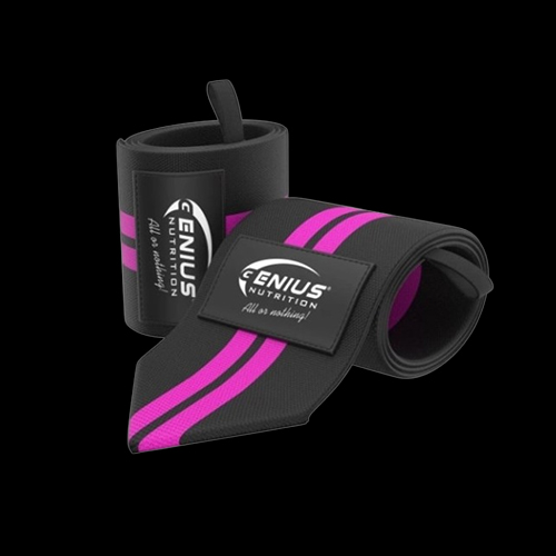 Genius Nutrition Wrist Wraps GG-2 Pink