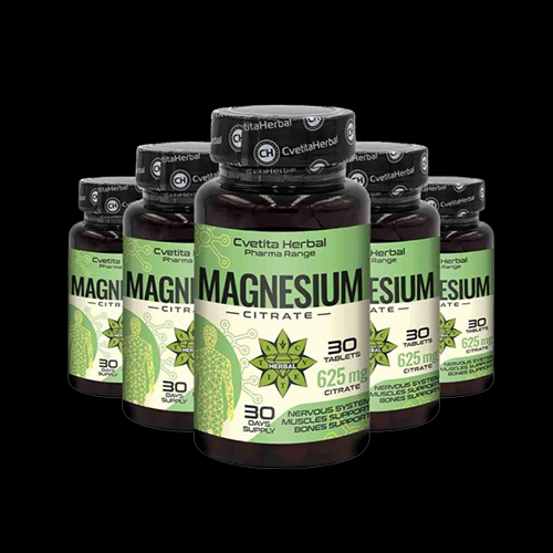 Cvetita Herbal Magnesium Citrate 625mg