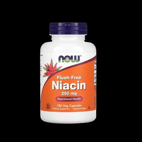 NOW Foods Niacin Vitamin B3 Flush-Free 250 mg