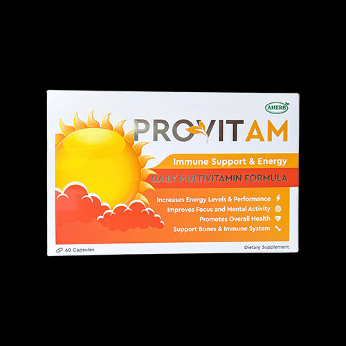 AHerb PROVIT AM | with ZMA, Rose Hips & Probiotics