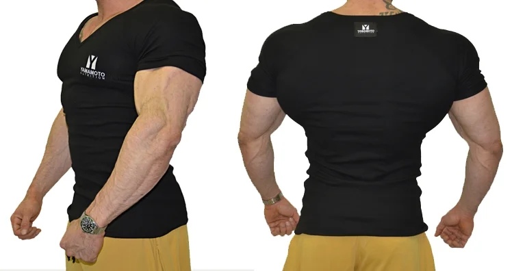 Yamamoto Nutrition Pro Team Yamamoto® Elastic T-Shirt Color: Black