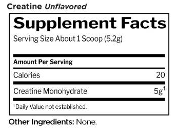 Rule One Creatine | 100 Micronized-factsheets