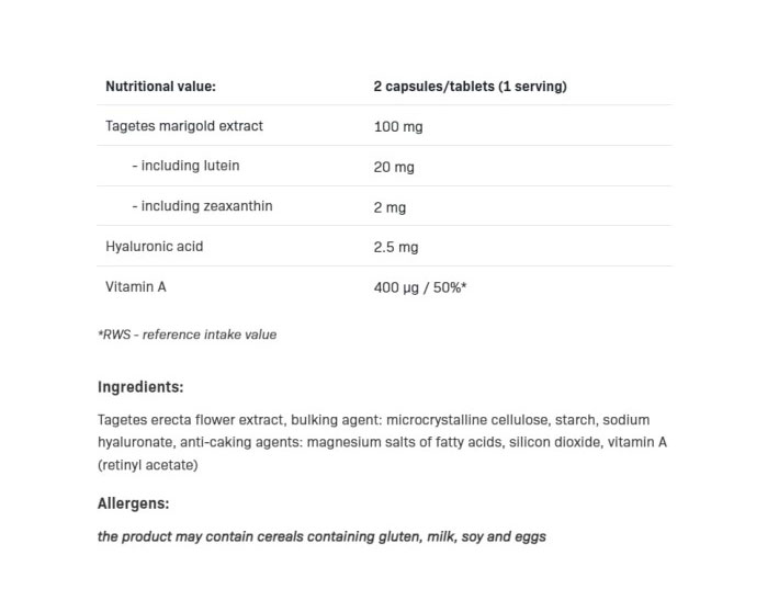 SFD Good Eyes Formula-factsheets