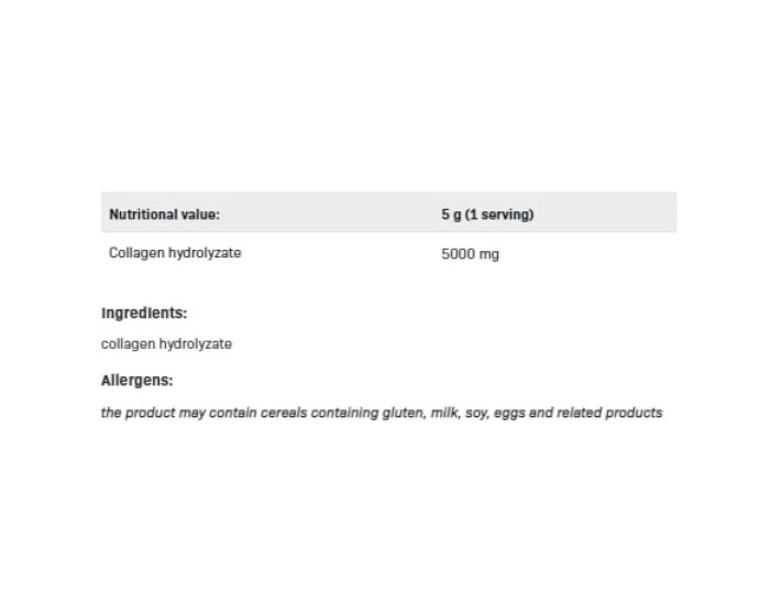 SFD Collagen Pure Gold-factsheets
