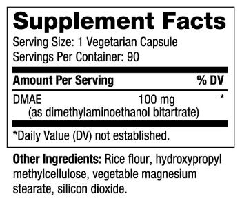 Biovea DMAE 100mg-factsheets