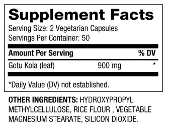 Biovea Gotu Kola 450mg-factsheets