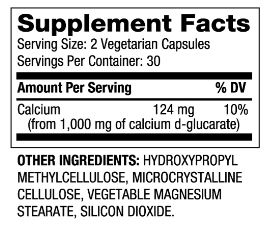 Biovea Calcium D-Glucarate-factsheets