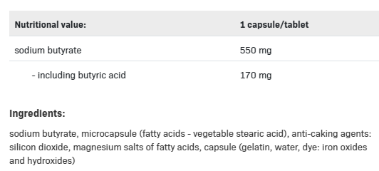 SFD Sodium Butyrate-factsheets