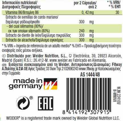 Weider LPC-factsheets