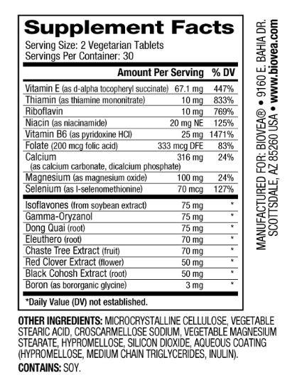 Biovea Women's Hormone Balance-factsheets