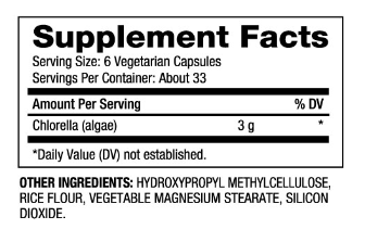 Biovea Chlorella 500mg-factsheets
