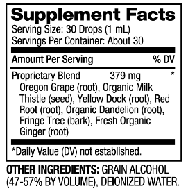 Biovea Liver Detox Liquid Drops-factsheets