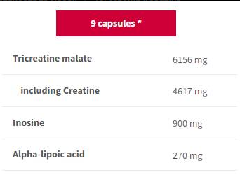 Trec Nutrition CM3 Pro+ | with Inosine & Alpha Lipoic Acid-factsheets