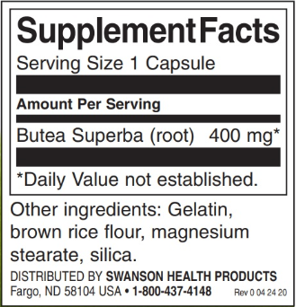 Swanson Full Spectrum Butea Superba Root-factsheets