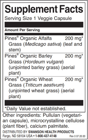 Swanson Green Energy Blend-factsheets