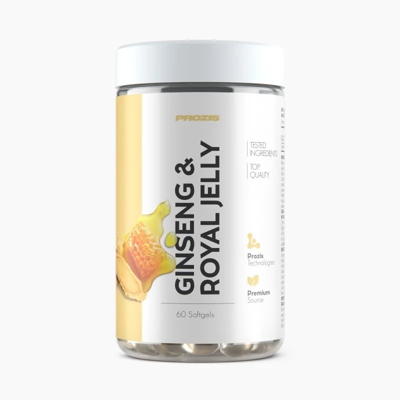 Prozis Sport Ginseng + Royal Jelly 60 gel capsules